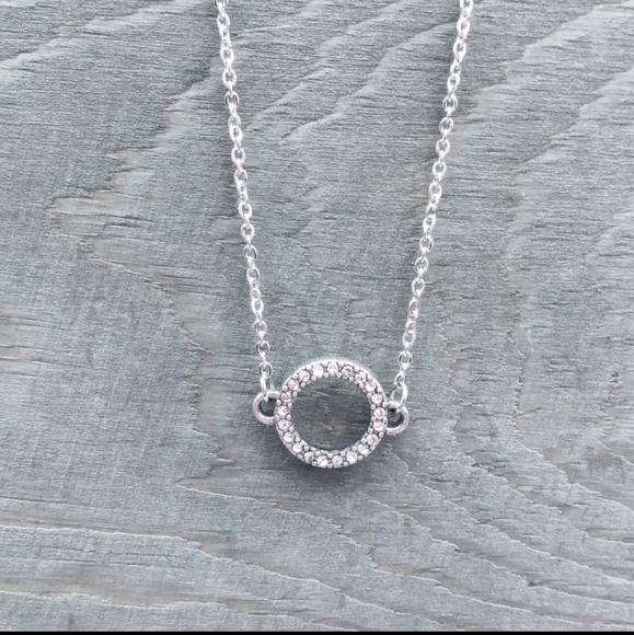 Harriet Ave Jewels Jewelry - HP! Rhinestone Charm Necklace